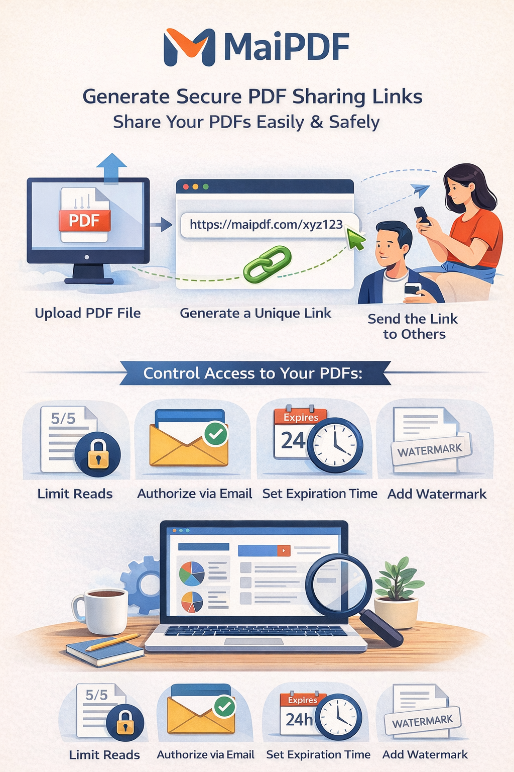 Share PDF online methods overview