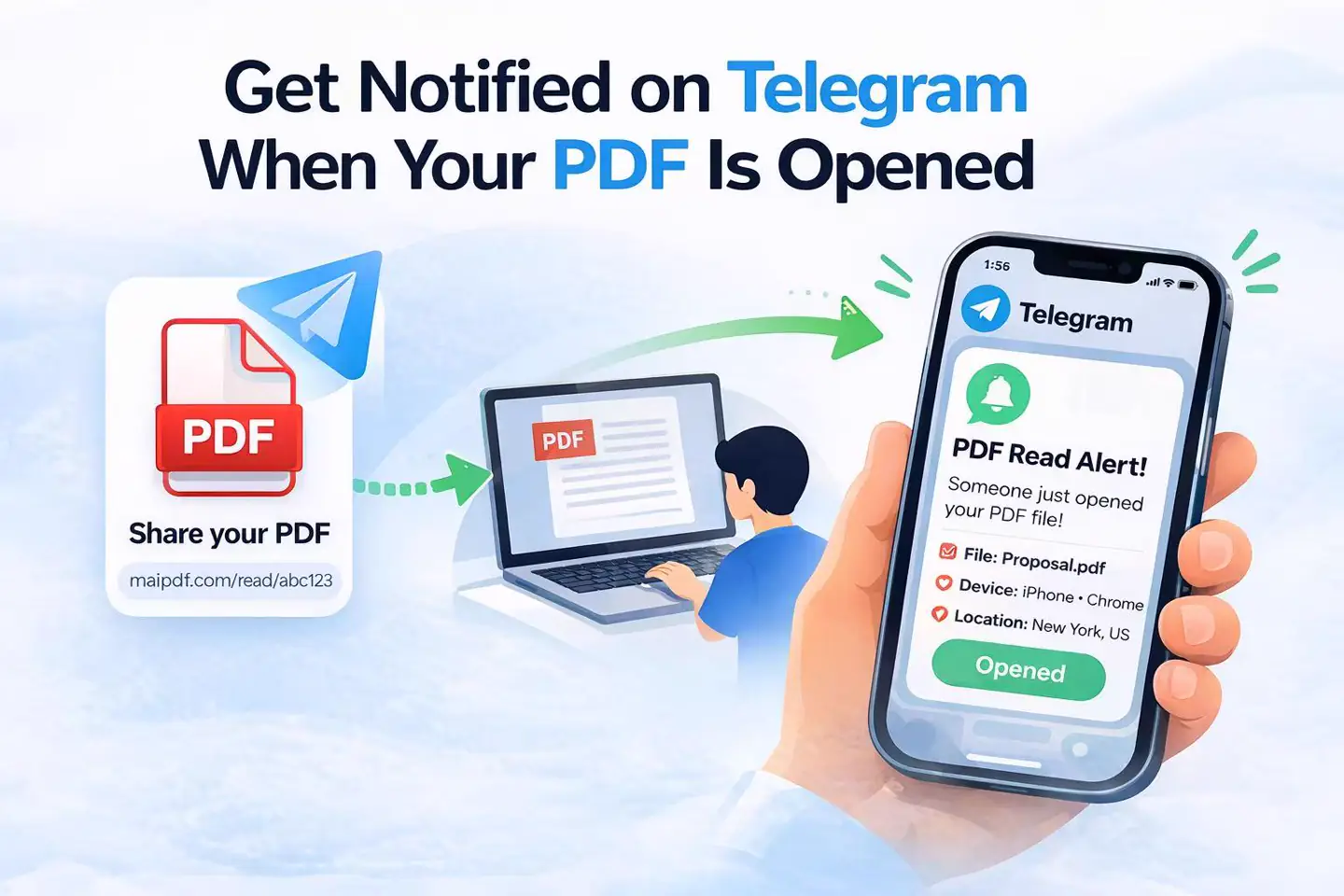Read alert example in Telegram