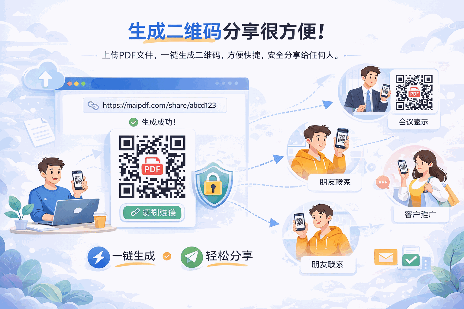二维码扫码阅读 PDF 很方便